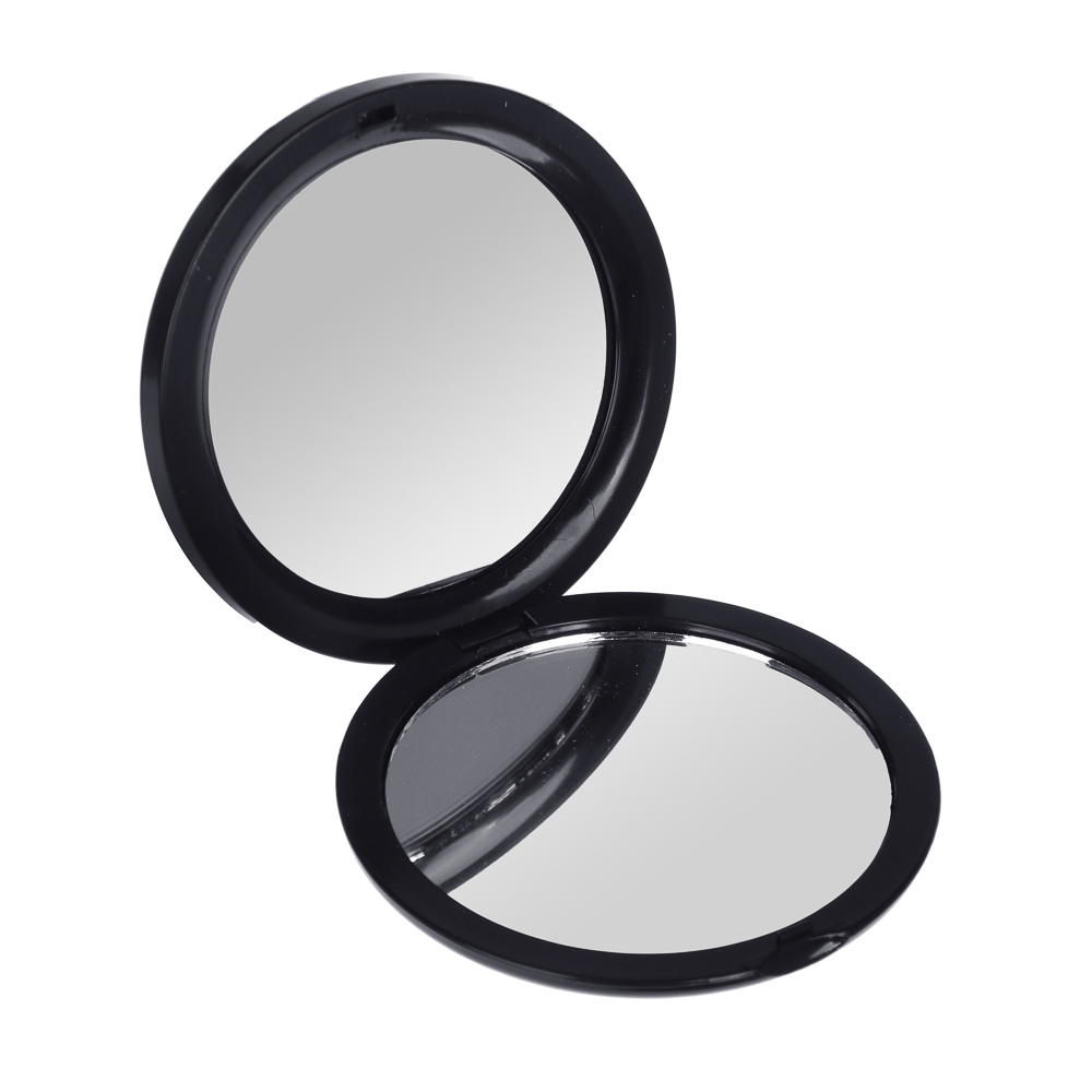 ВСЁГАЗИН Зеркало карманное, стекло, пластик, d7см, 2 дизайна, ВГ22-65, арт.№ 480-056