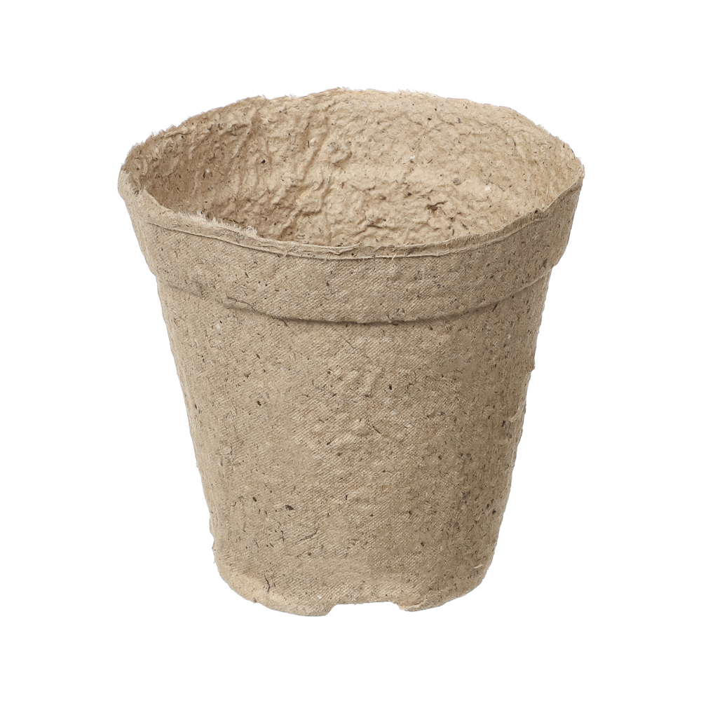 Горшки торфяные круглые с улучшенным дном 105*100 мм (уп.10 шт), арт.№ 165-035