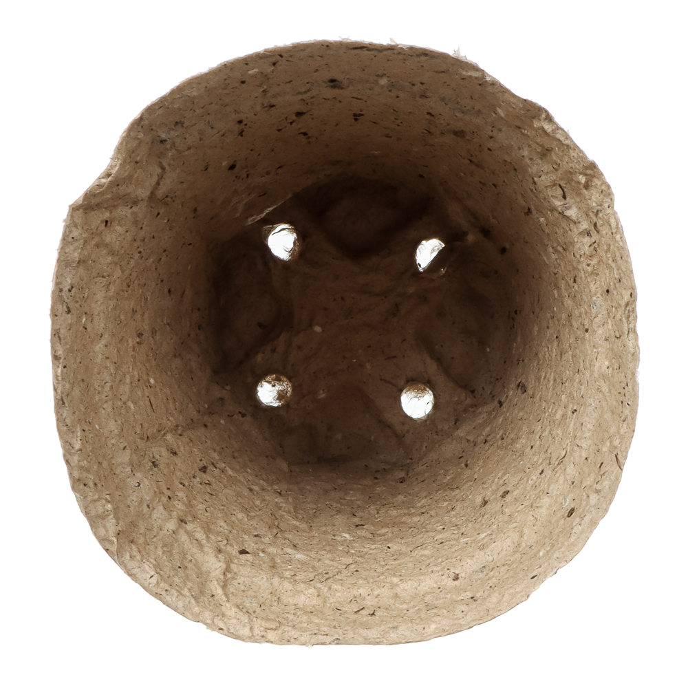 Горшки торфяные круглые с улучшенным дном 105*100 мм (уп.10 шт), арт.№ 165-035