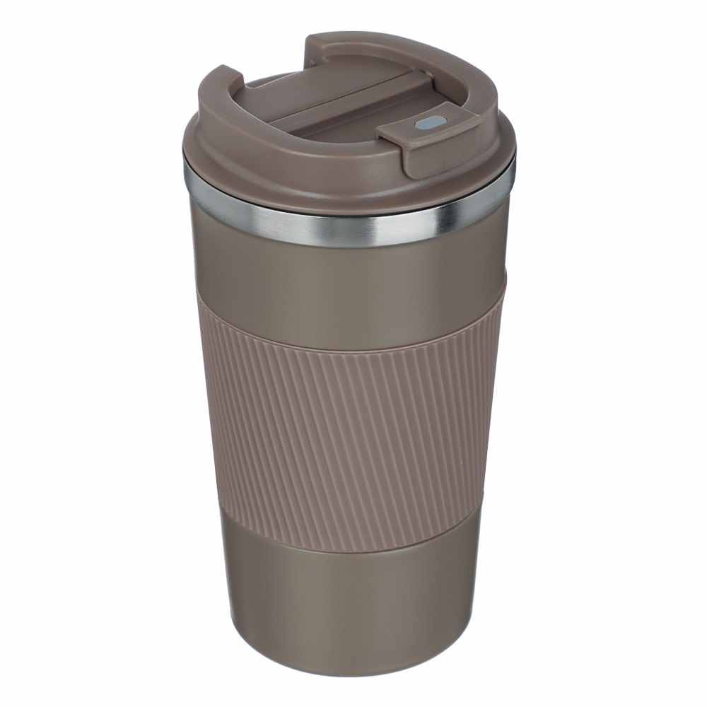 SATOSHI Кантри Термос-кружка 500мл, нерж.сталь, бежевый, арт.№ 841-893