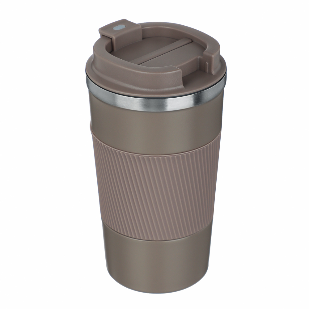 SATOSHI Кантри Термос-кружка 500мл, нерж.сталь, бежевый, арт.№ 841-893