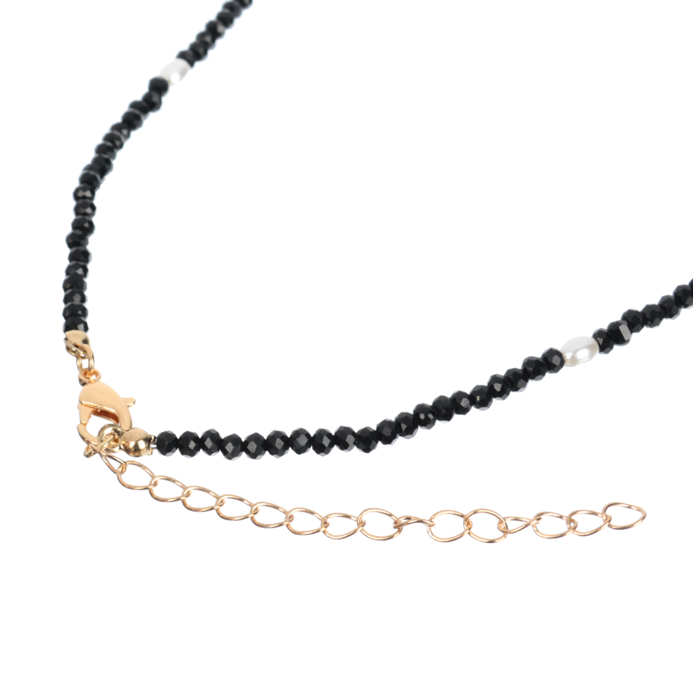 BERIOTTI Набор бижутерии 3 пр.: чокер 43см, браслет d5см, кольцо d1,5см, бисер, биж.сплав, 4 дизайна, арт.№ 316-366