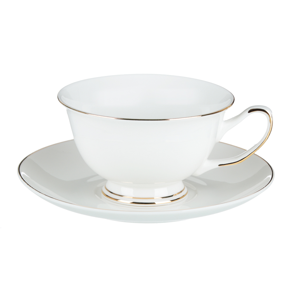 MILLIMI Жемчуг Набор чайный 12 пр., 220мл, 15см, костяной фарфор, арт.№ 802-081