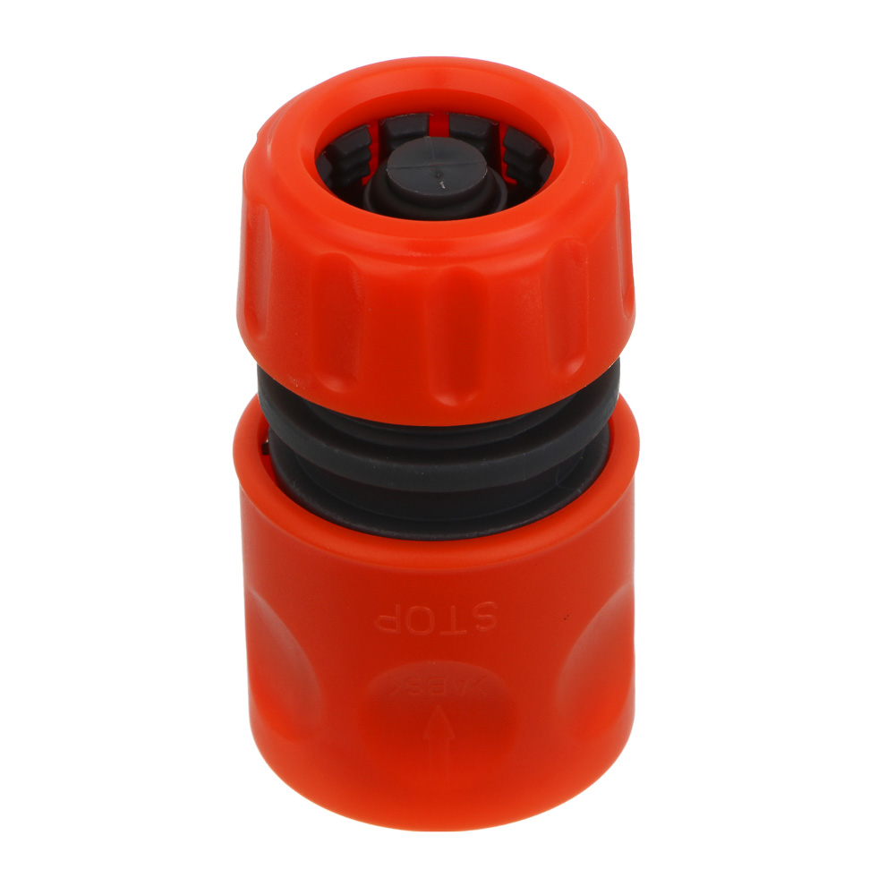 INBLOOM Набор садовый для полива (пистолет 8 реж- 1шт., 1/2" коннектор 2шт., 1/2"-3/4" штуцер-1шт.),, арт.№ 161-021