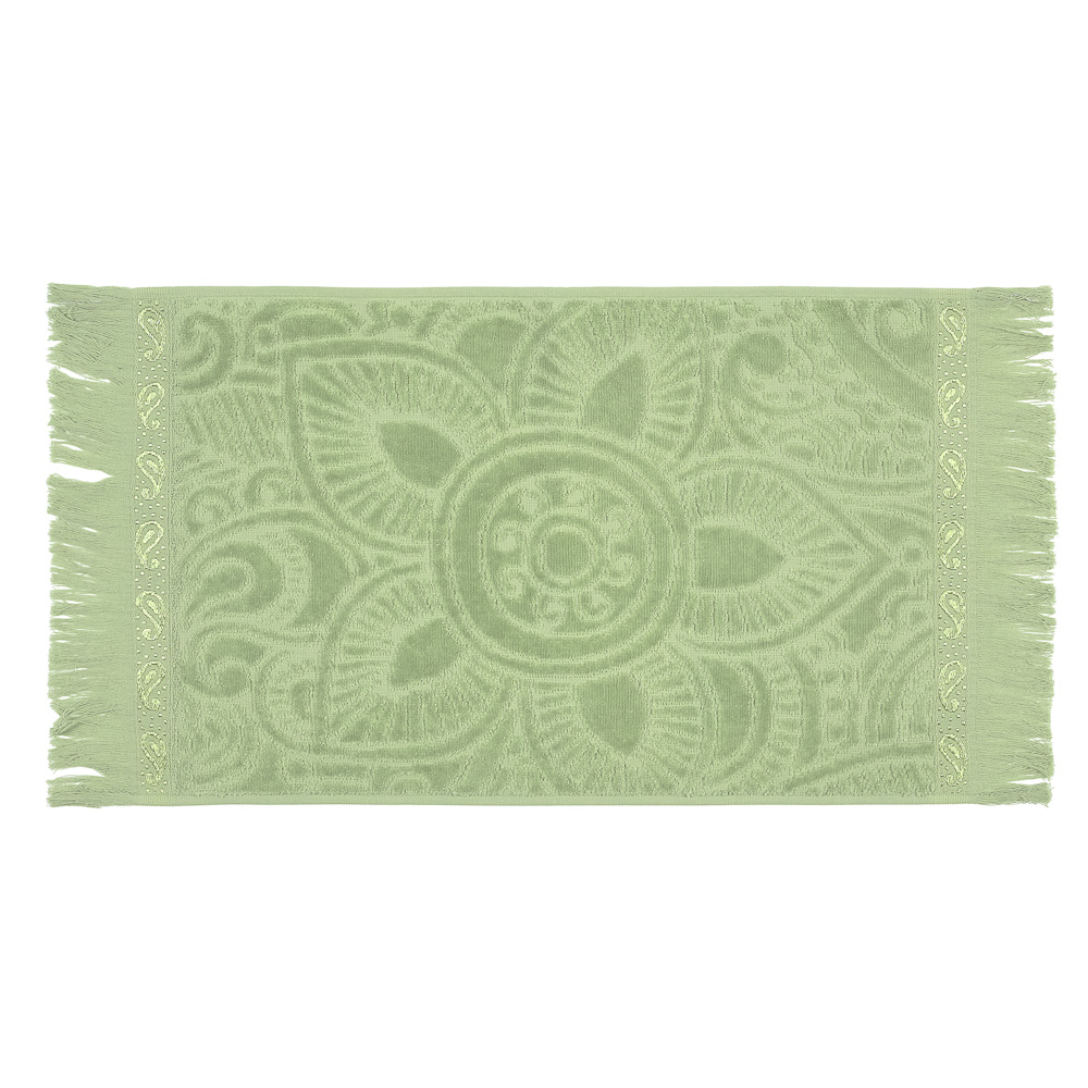 PROVANCE Эвкалипт Полотенце махровое, 100% хлопок, 30х50см, 450гр/м, зеленый, арт.№ 484-158