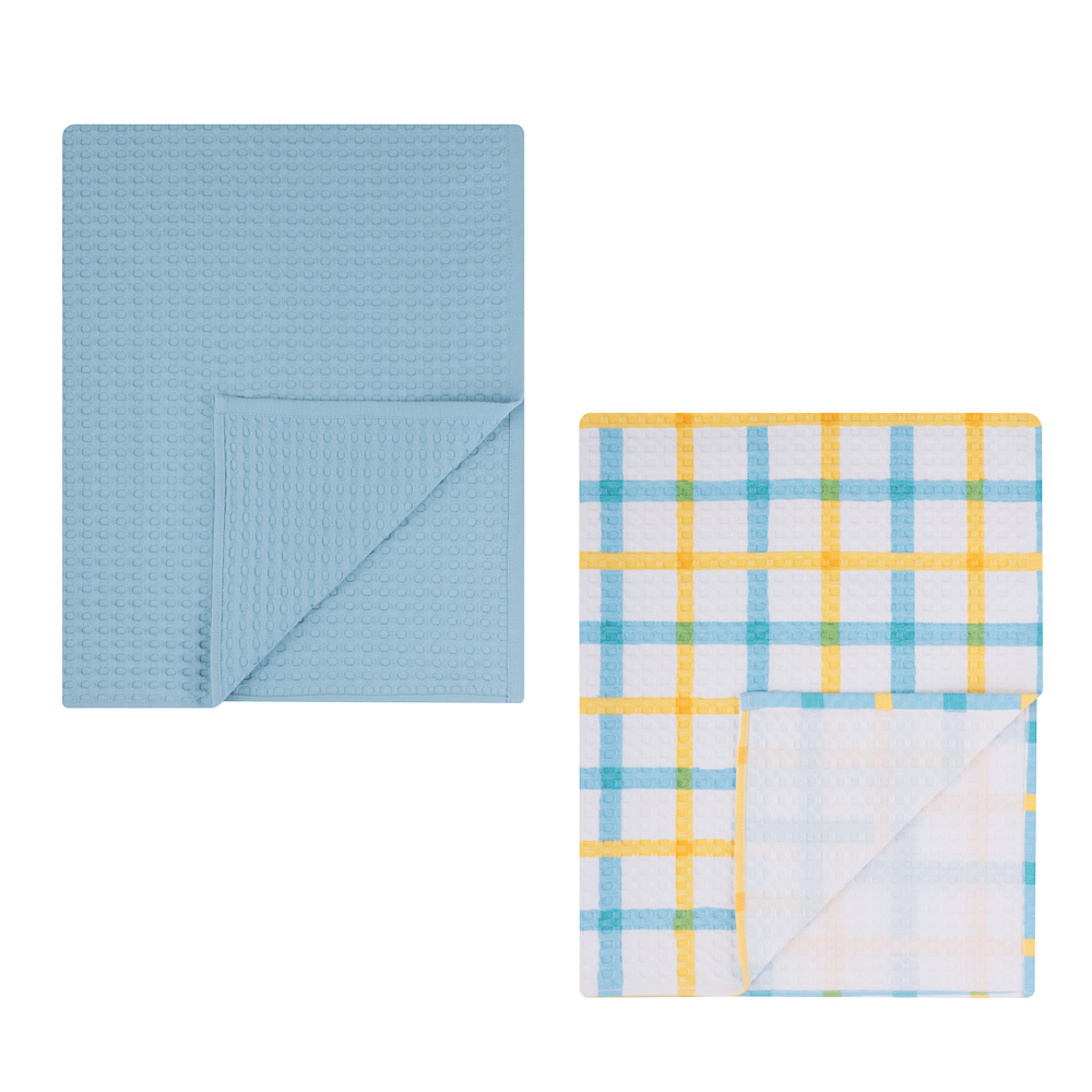 Плед вафельный тм PROVANCE Орра 150х200см, 100% хлопок, 2 дизайна, арт.№ 486-231