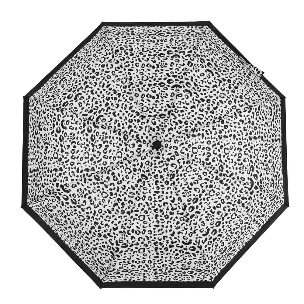 Зонт женский, автомат, металл, пластик, полиэстер, 55 см, 8 спиц, 4 дизайна, А2024-3, арт.№ 302-019