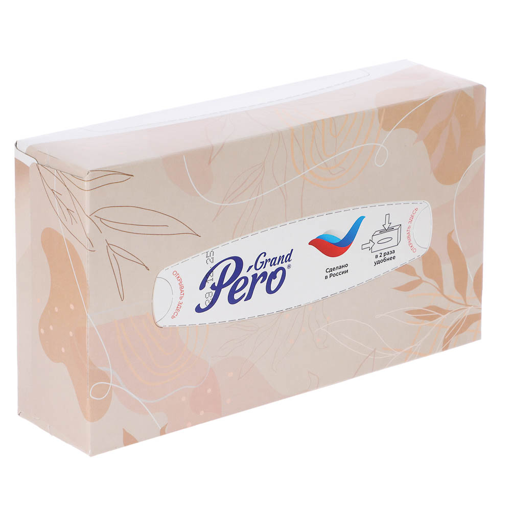 Салфетки универсальные бумажные GrandPero двухслойные, 4 дизайна, 100л, арт.№ 912-034
