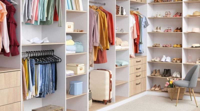 Организация хранения вещей в шкафу – создаем идеальный гардероб